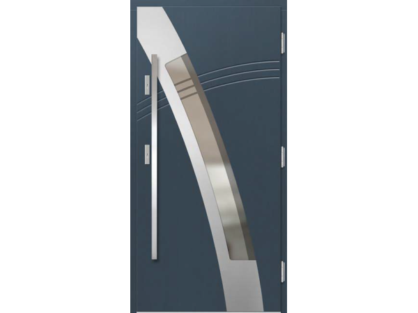 Ușă de Intrare din Lemn, model P106