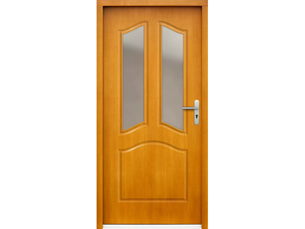 Ușă de Intrare din Lemn, model P111 