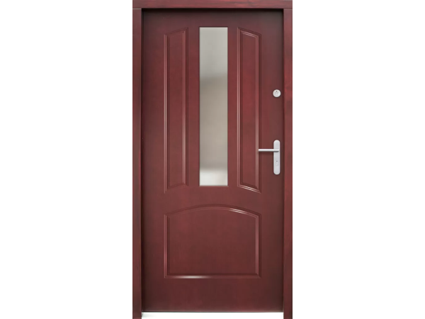 Ușă de Intrare din Lemn, model P113