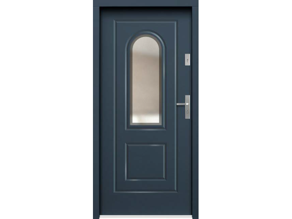 Ușă de Intrare din Lemn, model P116