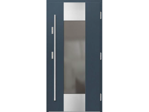 Ușă de Intrare din Lemn, model P128