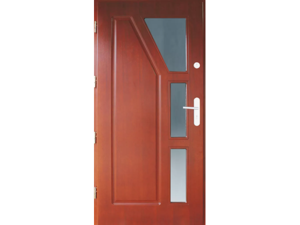 Ușă de Intrare din Lemn, model P14