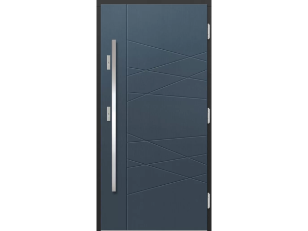 Ușă de Intrare din Lemn, model P162