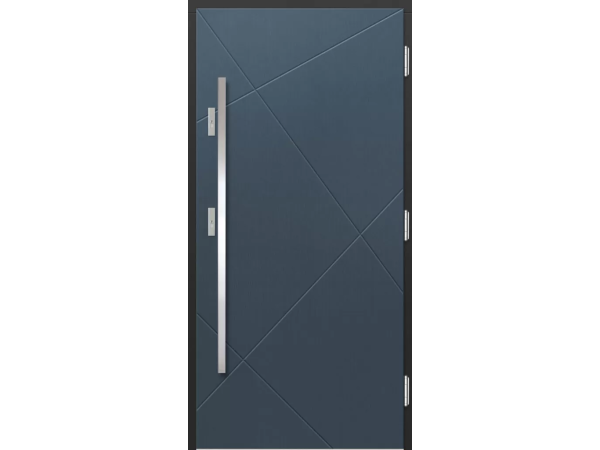 Ușă de Intrare din Lemn, model P164