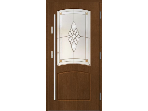 Ușă de Intrare din Lemn, model P170 