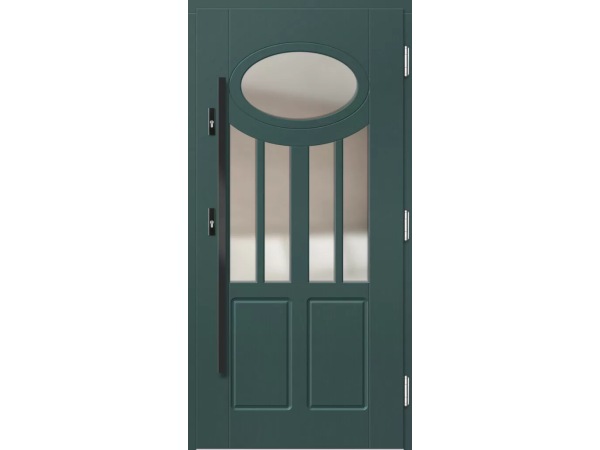 Ușă de Intrare din Lemn, model P172