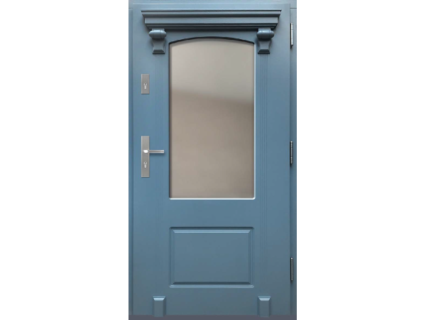 Ușă de Intrare din Lemn, model P173