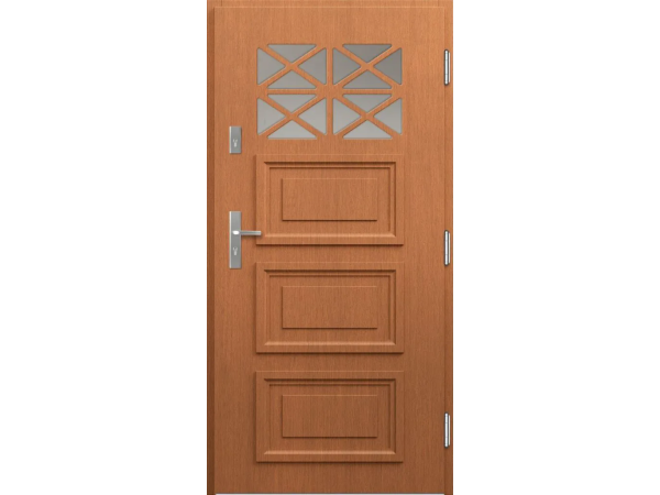 Ușă de Intrare din Lemn, model P191