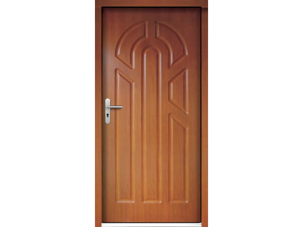 Ușă de Intrare din Lemn, model P2