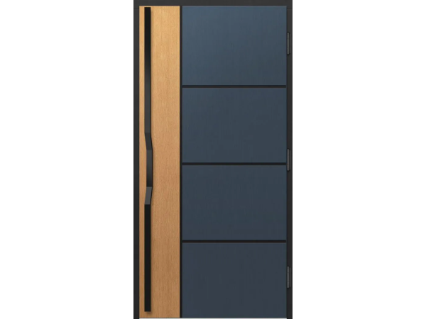 Ușă de Intrare din Lemn, model P206