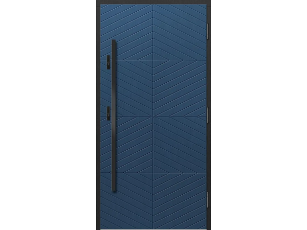 Ușă de Intrare din Lemn, model P209