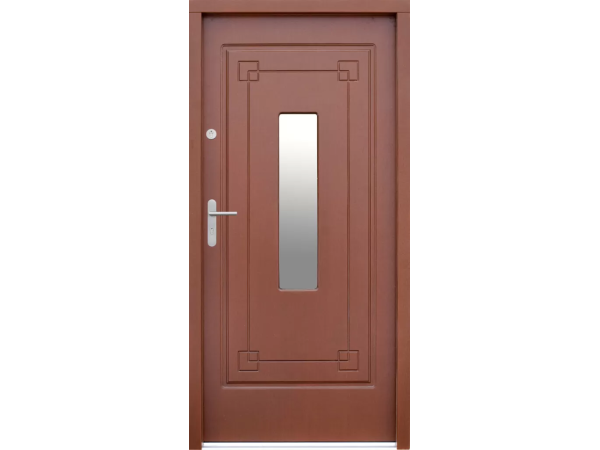 Ușă de Intrare din Lemn, model P31