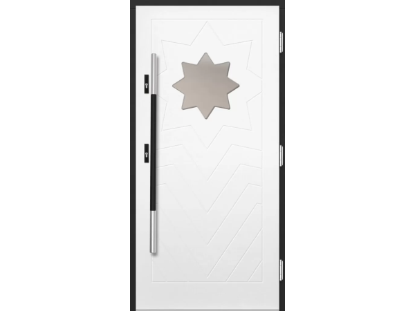 Ușă de Intrare din Lemn, model P32