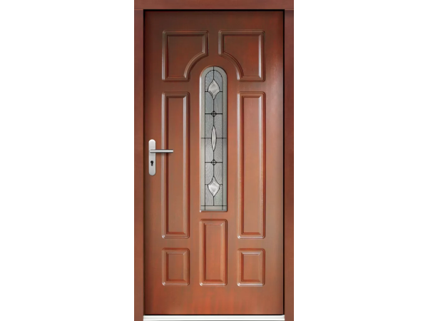 Ușă de Intrare din Lemn, model P4