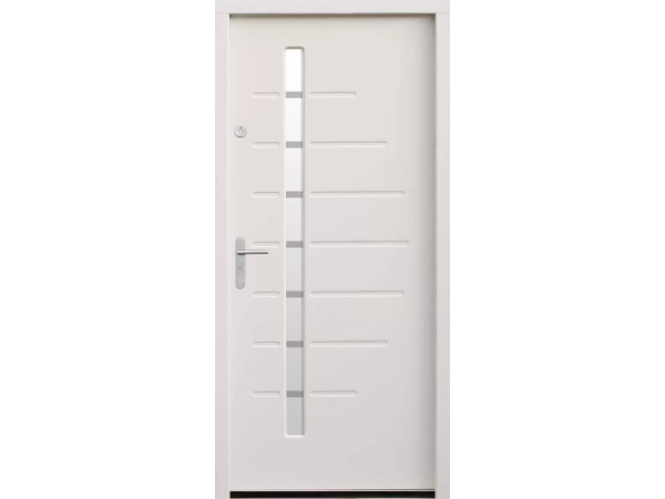 Ușă de Intrare din Lemn, model P53