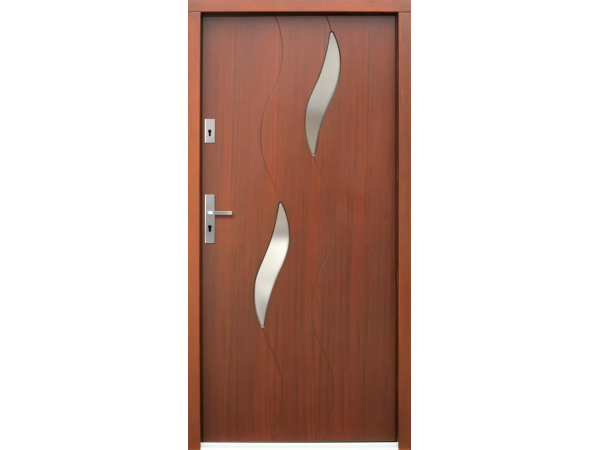 Ușă de Intrare din Lemn, model P65