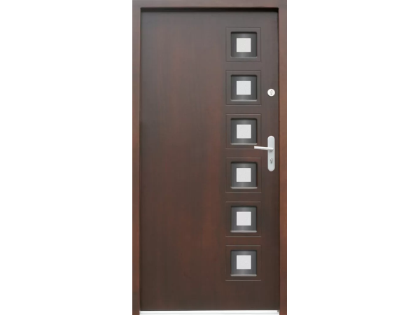 Ușă de Intrare din Lemn, model P7