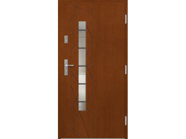 Ușă de Intrare din Lemn, model P79